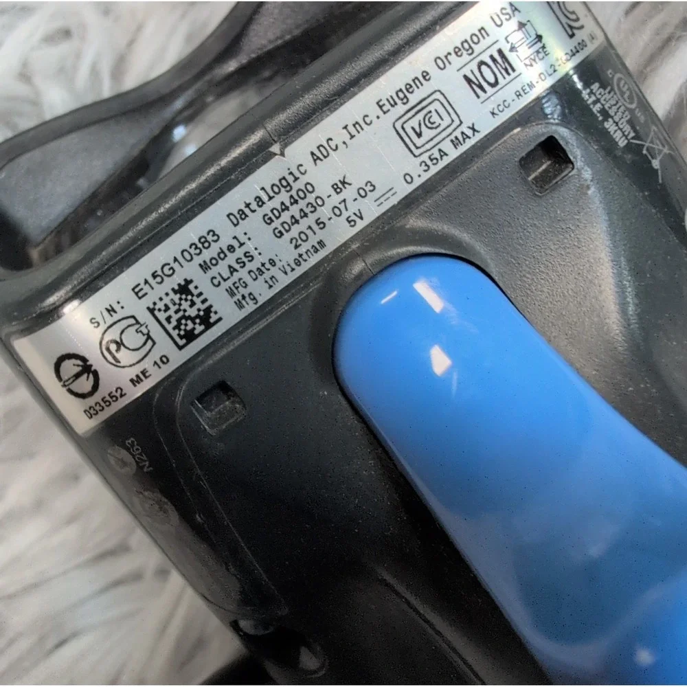 DATALOGIC GRYPHON 4400 2D IMAGER USB CABLE Scanner Barcode